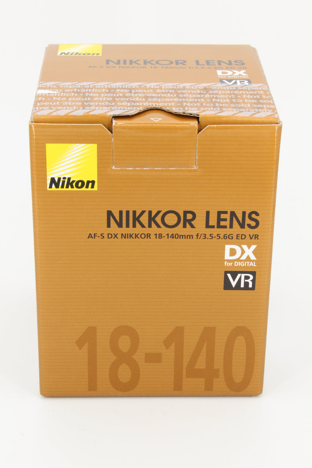 Objectif Nikon AF-S 18-140mm f/3,5-5,6 G ED VR (occasion)