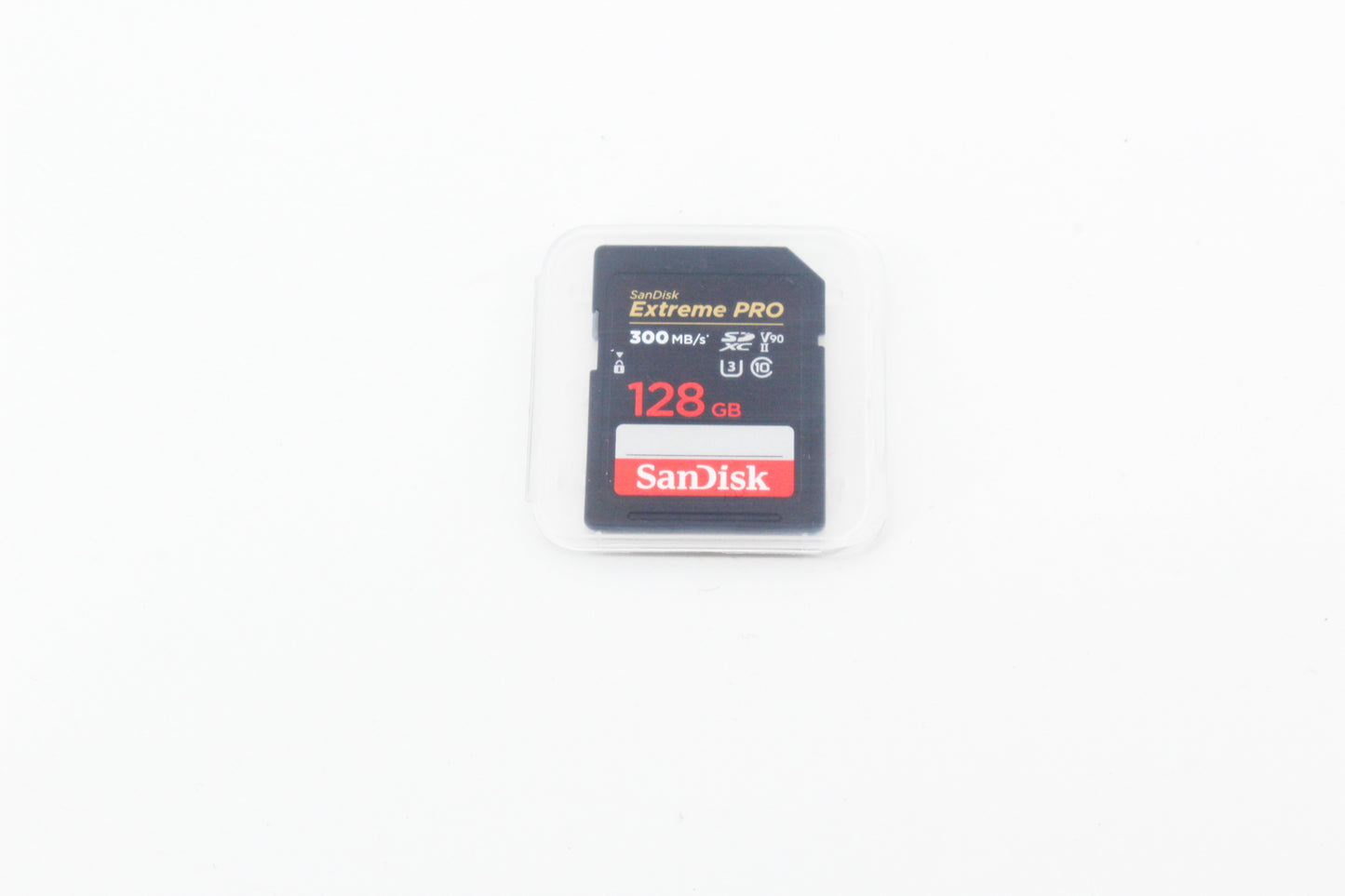 Carte mémoire SanDisk Extreme Pro SDXC UHS-II V90 128 GB 300 MB/s U3 Classe 10 (occasion)