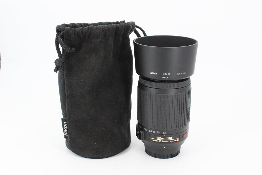 Objectif Nikon AF-S DX Nikkor 55-200mm f/4-5.6G IF-ED VR (occasion)