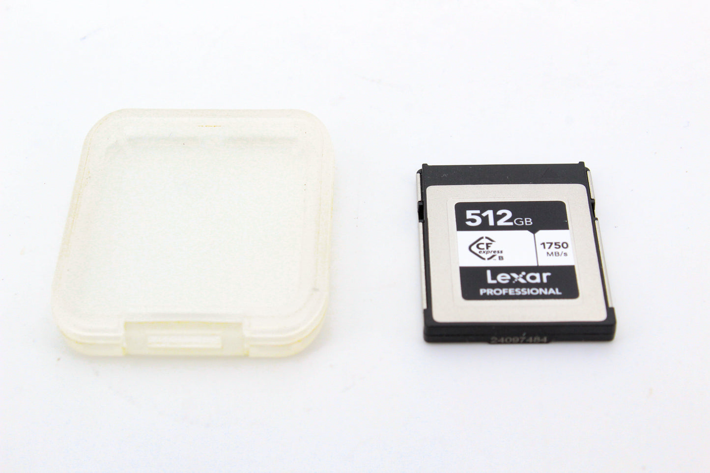Carte Mémoire CFexpress Type B LEXAR Professional 512Gb 1750mb/s 8K (occasion)