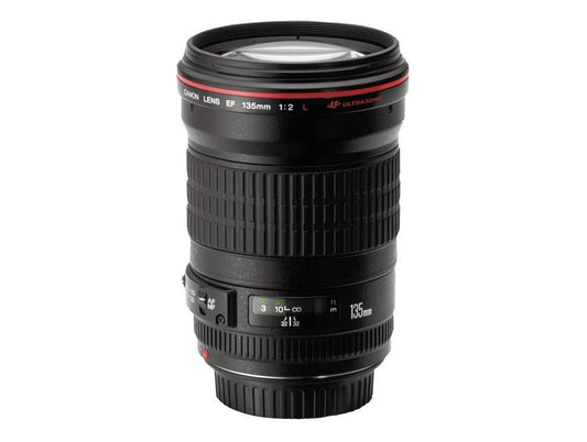 Objectif Canon EF 135mm f/2 L USM (location)