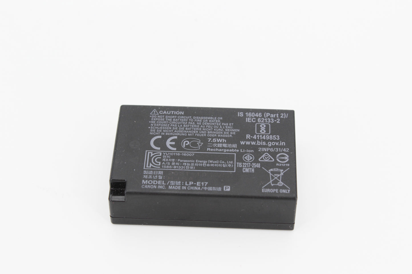 Batterie CANON LP-E17 (occasion)
