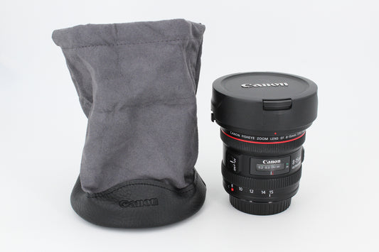 Objectif Canon EF  8-15mm f/4 L Fisheye USM  (occasion)