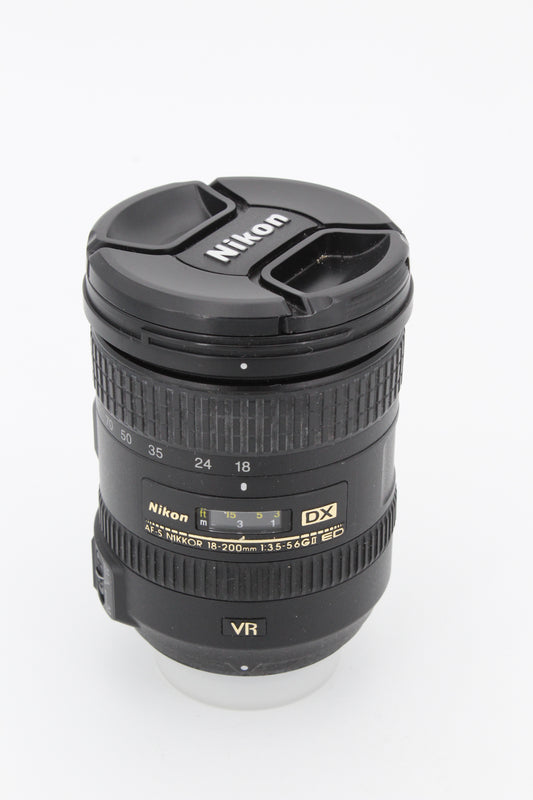 Objectif Nikon AF-S 18-200mm f/3,5-5,6 G ED VR II (occasion)