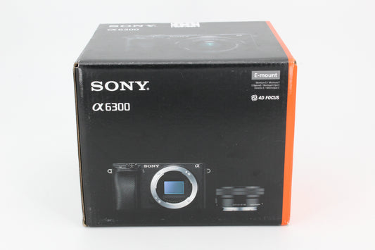 Boitier Sony Alpha 6300 / A6300 + Sony E PZ 16-50mm f/3,5-5,6 OSS (occasion)