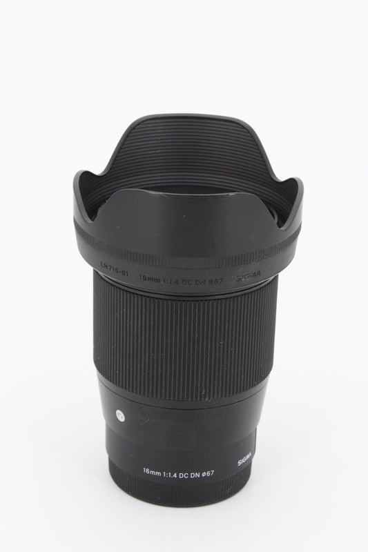 Sigma pour Sony 16mm f/1,4 DC DN (occasion)