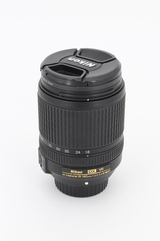 Objectif Nikon AF-S 18-140mm f/3,5-5,6 G ED VR (occasion)