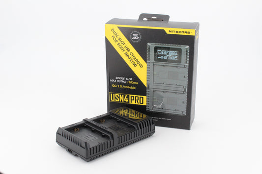 Chargeur générique NITECORE USN4PRO pour Sony NP-FZ100 (occasion)