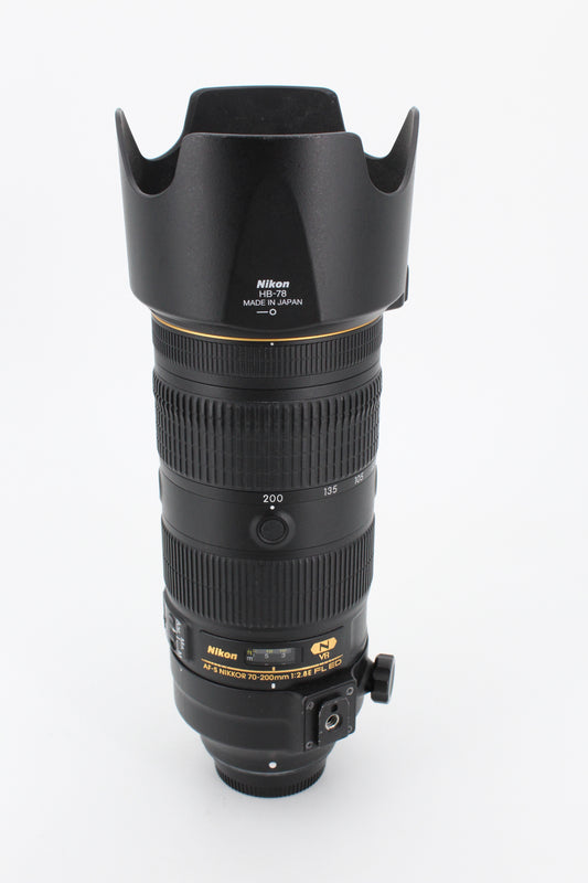 Objectif Nikon AF-S 70-200mm f/2,8 E FL ED VR (occasion)