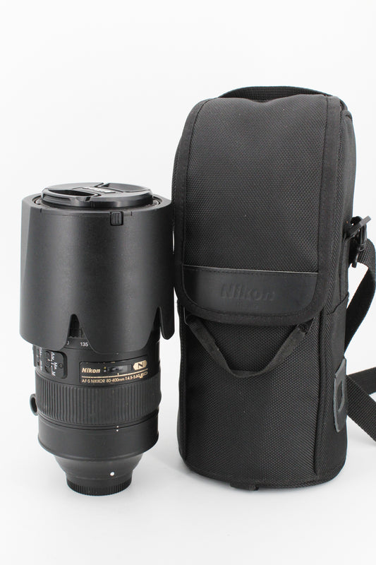 Objectif Nikon AF-S Nikkor 80-400mm f/4.5-5.6G ED VR (occasion)