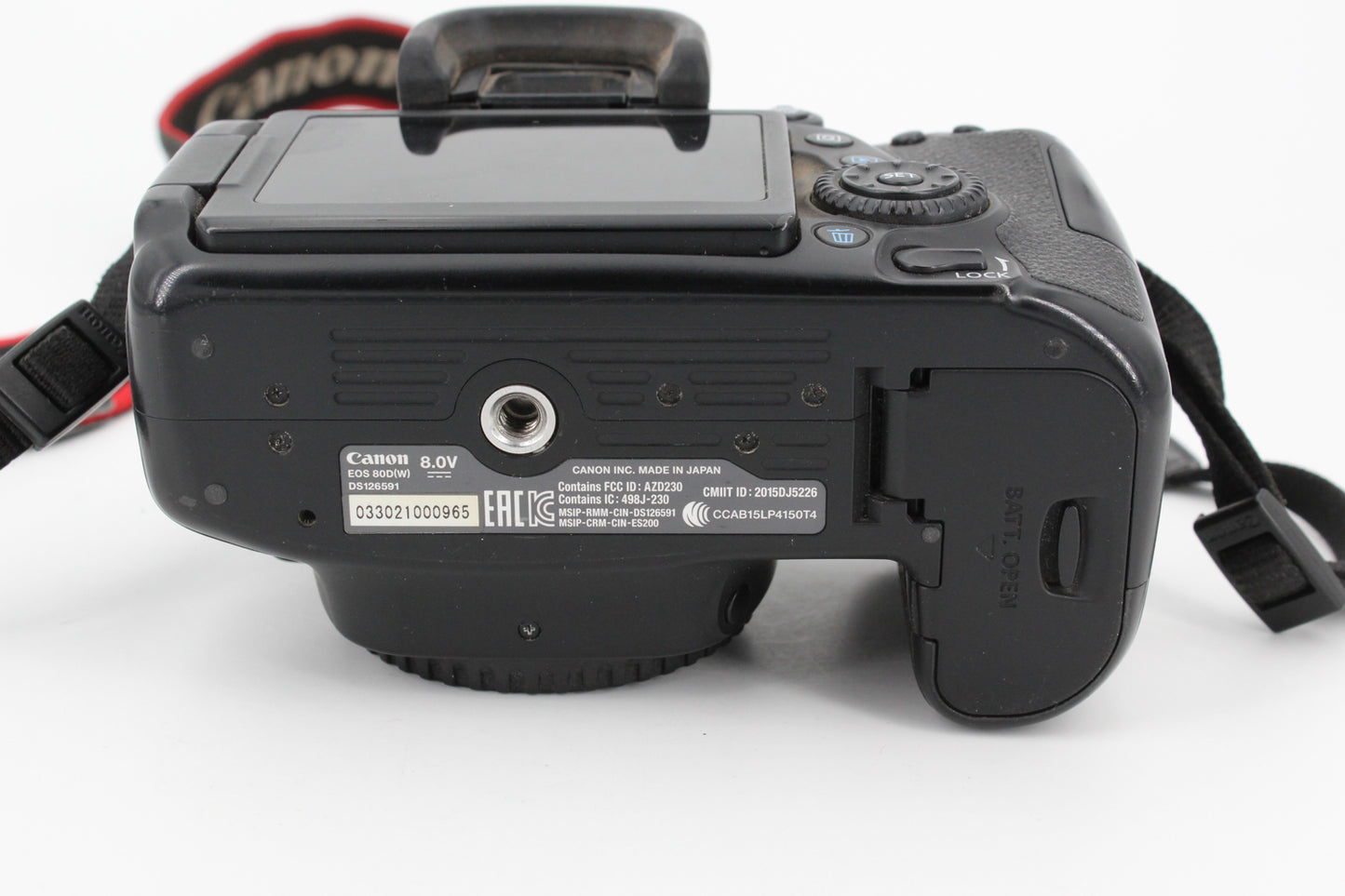 Boitier Canon 80D (occasion)
