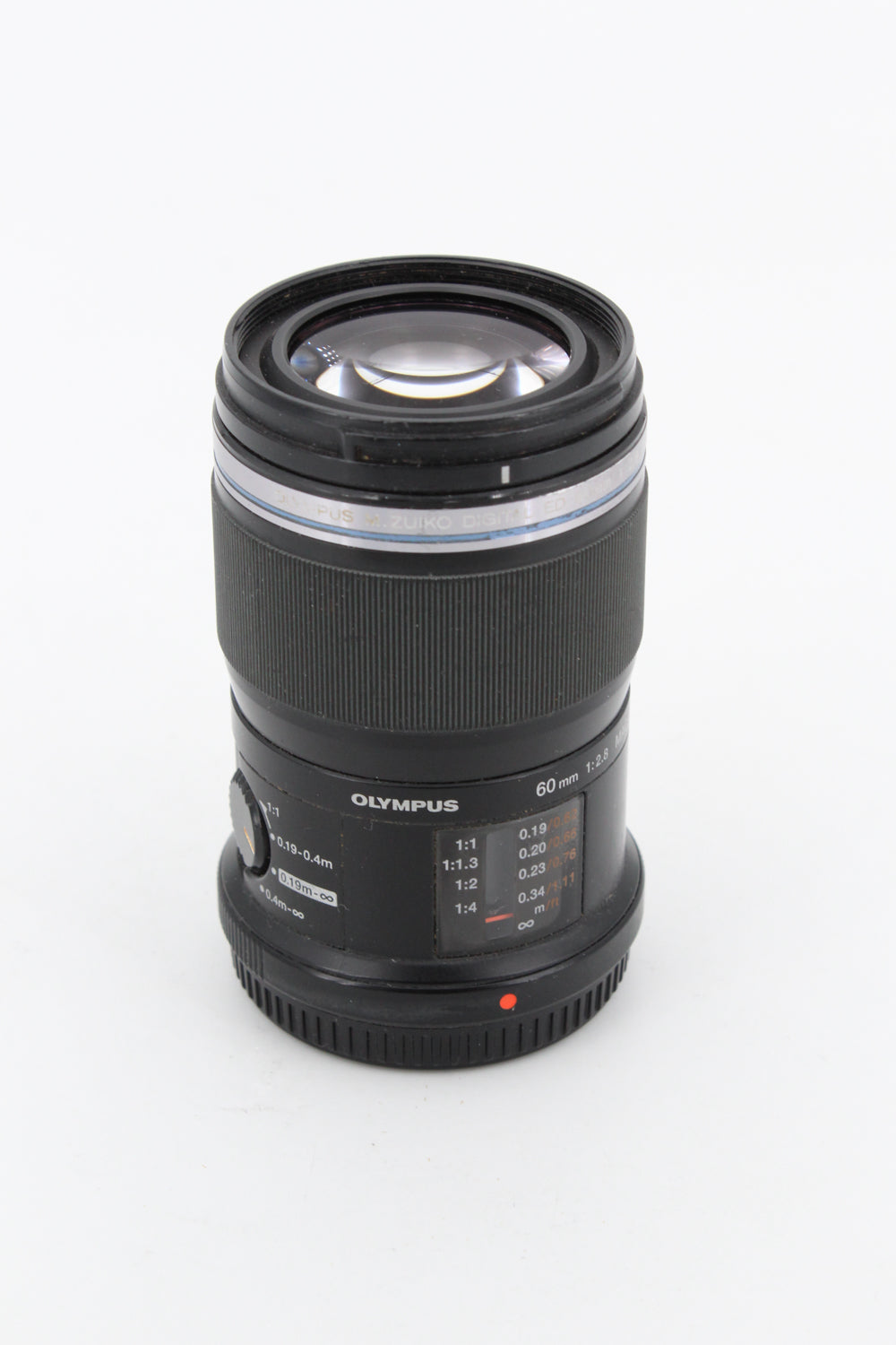 Objectif Olympus M.Zuiko ED 60mm f/2.8 Macro (occasion)