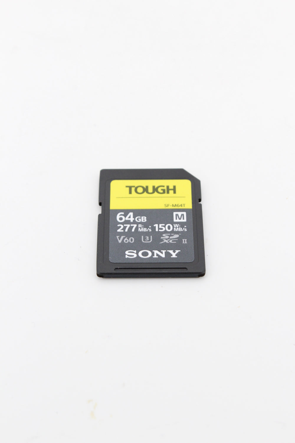 Carte mémoire SDXC II Sony THOUGH 64 Gb 277 Mb/s V60 U3  (occasion)