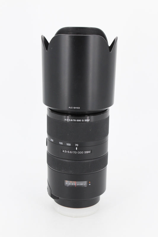Sony 70-300mm f/4.5-5.6 G SSM - Monture Sony A (occasion)