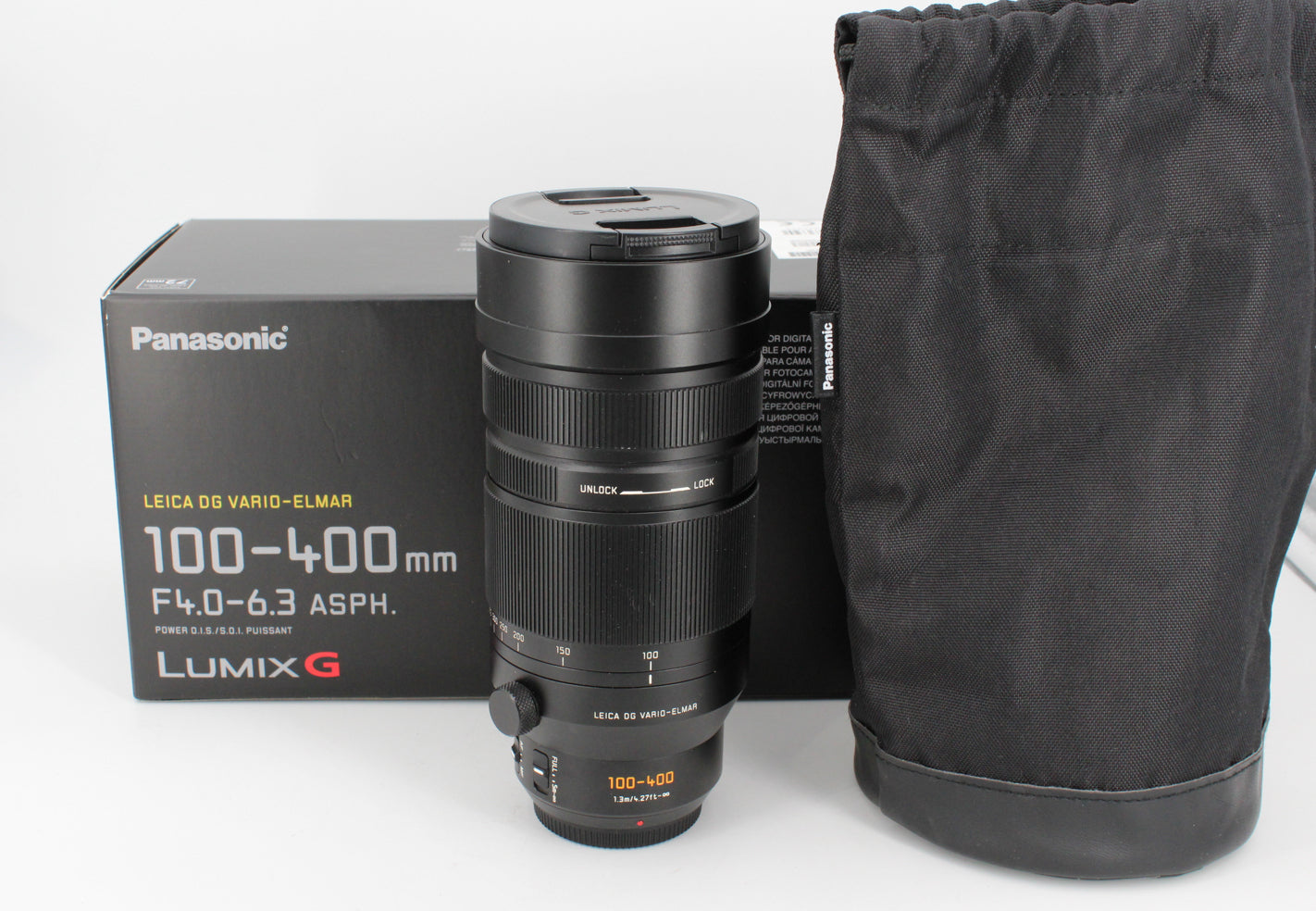 Objectif Panasonic Leica Vario-Elmar 100-400mm f/4,0-6,3 Asph Lumix (occasion)