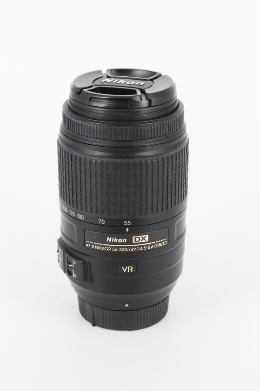 Objectif Nikon AF-S DX Nikkor 55-300mm f/4.5-5.6 G VR (occasion)