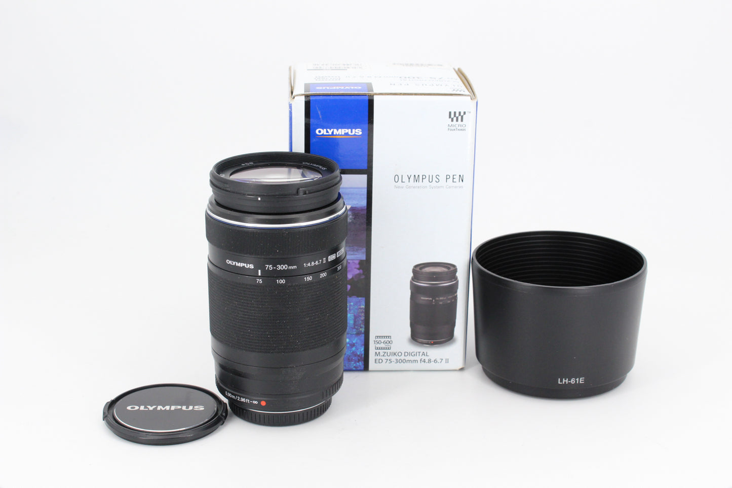 Objectif Olympus M.Zuiko Digital ED 75-300mm f/4.8-6.7 II (occasion)