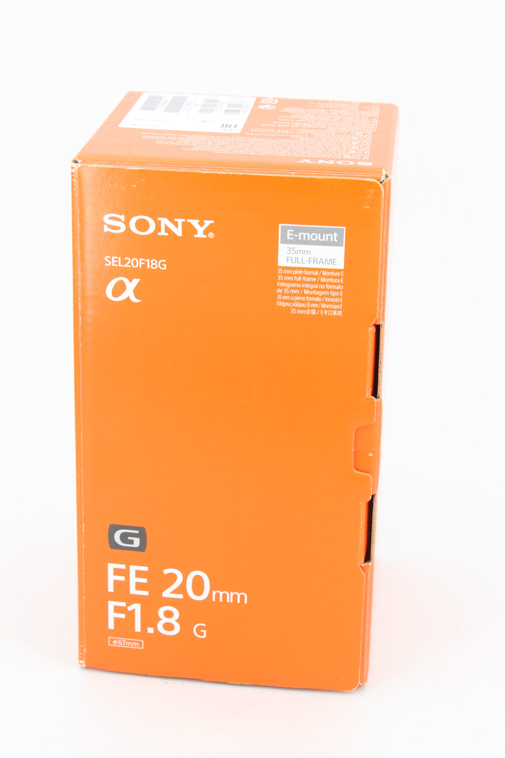 Sony FE 20mm f/1.8 G (occasion)