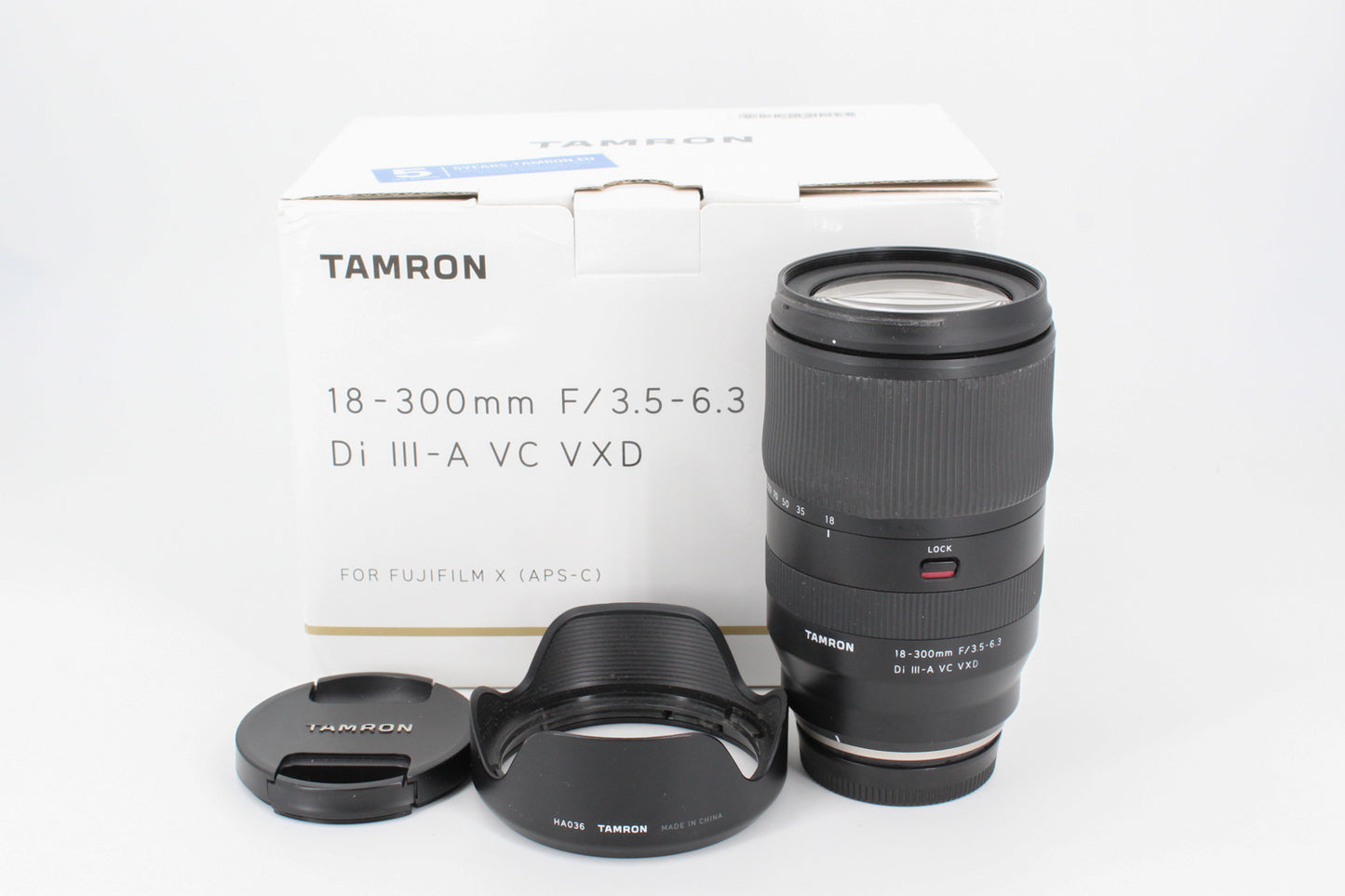 Objectif TAMRON 18-300mm f/3.5-6.3 Di III-A VC VXD Fujifilm X (occasion)