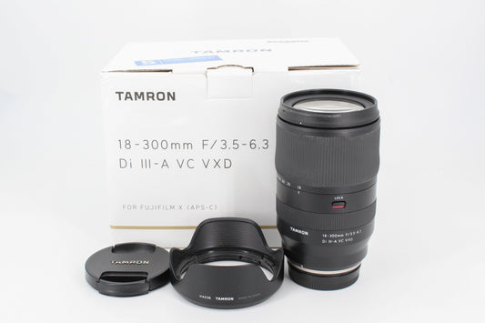 Objectif TAMRON 18-300mm f/3.5-6.3 Di III-A VC VXD Fujifilm X (occasion)