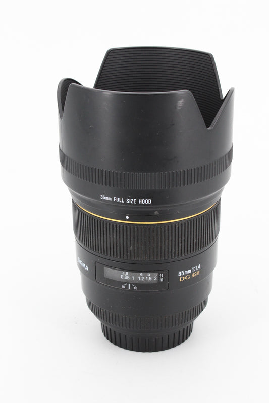 Sigma 85mm f/1.4 EX DG HSM - Monture Canon EF (occasion)