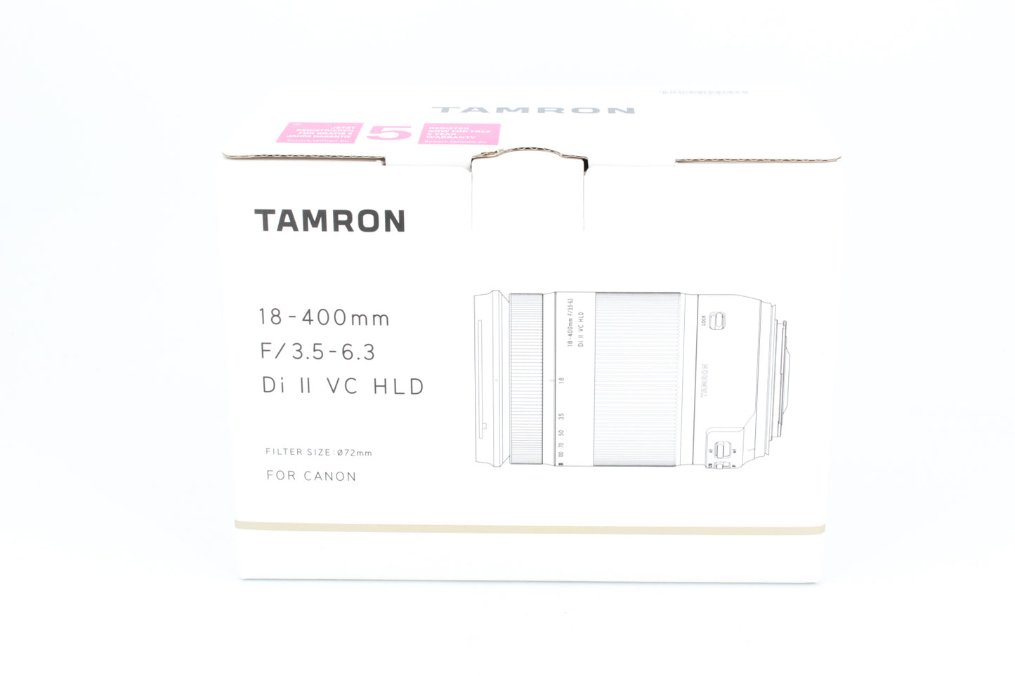 Tamron 18-400mm f/3.5-6.3 Di II VC HLD - Monture Canon EF-S (occasion)