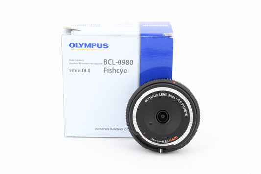 Olympus 9mm f/8 Fisheye (occasion)