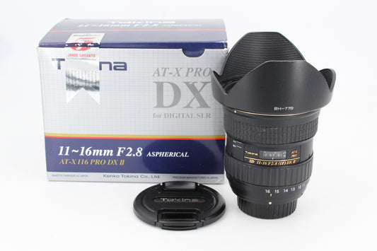 Tokina 11-16mm f/2.8 AT-X Pro DX II - Monture Nikon F (occasion)