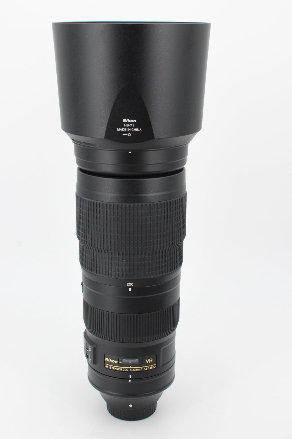Objectif Nikon AF-S Nikkor 200-500mm f/5.6E ED VR (occasion)