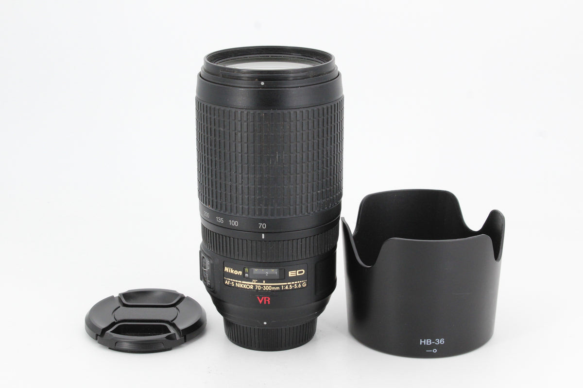 Objectif Nikon AF-S Nikkor 70-300mm f/4.5-5.6 G IF-ED VR (occasion)