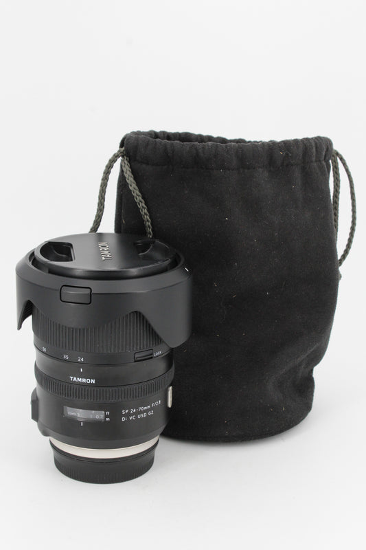 Tamron SP 24-70mm f/2.8 Di VC USD G2 - Monture Canon EF (occasion)