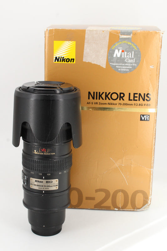 Nikon AF-S Nikkor 70-200mm f/2.8G IF-ED VR (occasion)