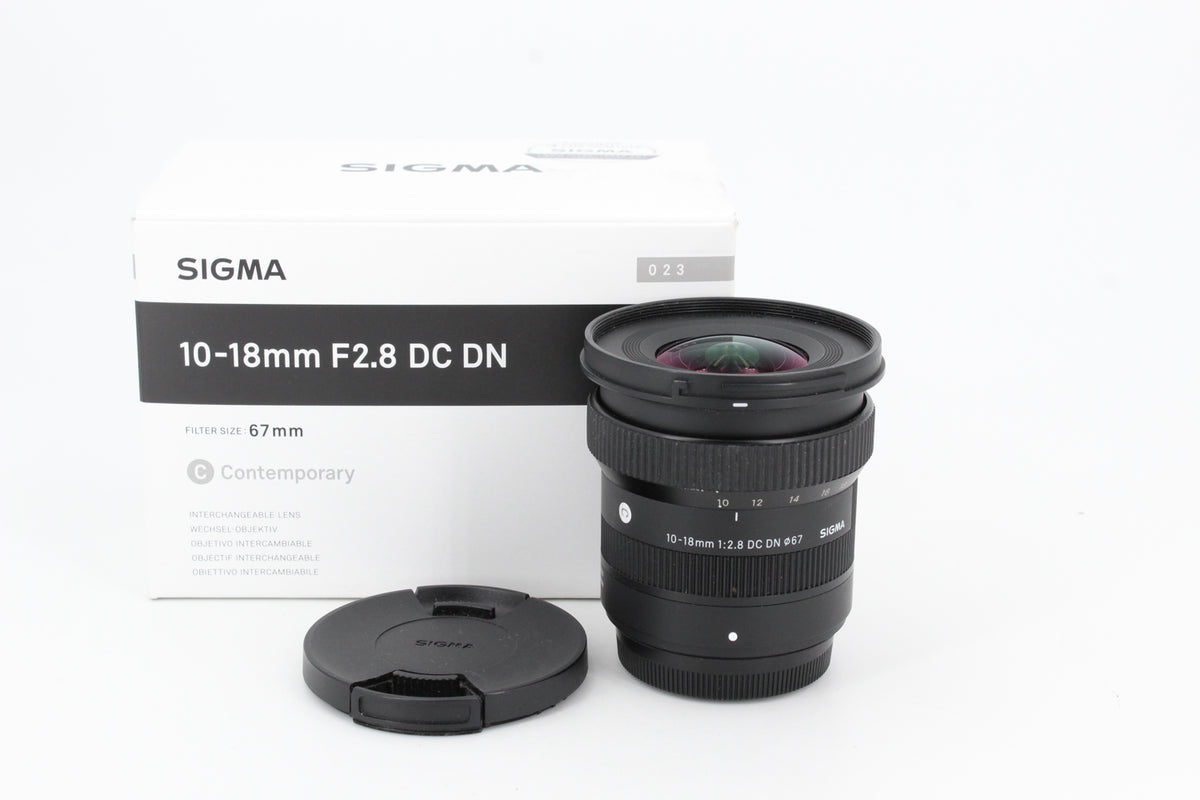 Sigma 10-18mm F/2.8 DC DN Contemporary - monture Fujifilm X (occasion)