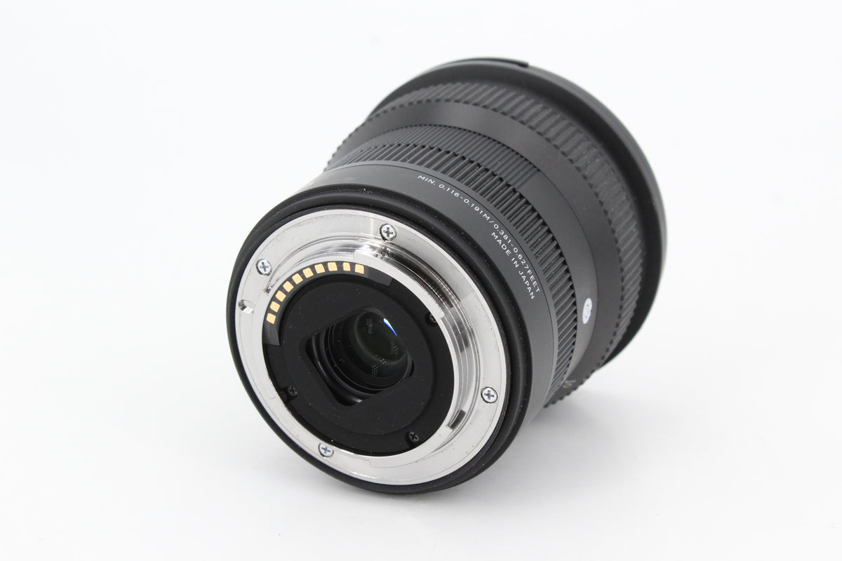 Sigma 10-18mm F/2.8 DC DN Contemporary - monture Fujifilm X (occasion)