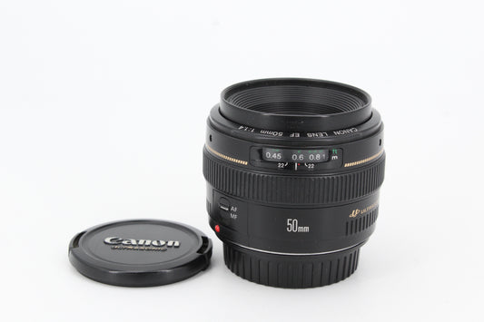 Objectif Canon EF 50mm f/1.4 USM (occasion)