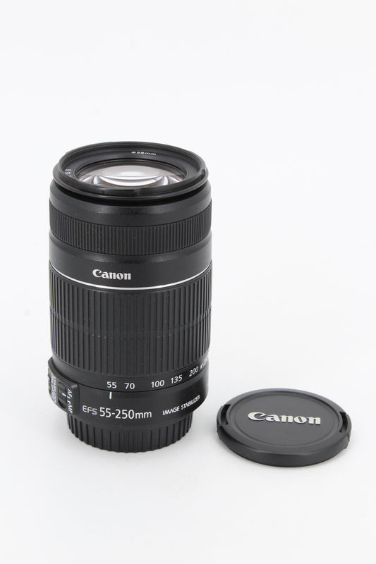 Objectif Canon EF-S 55-250mm f/4,5-5,6 IS II (occasion)