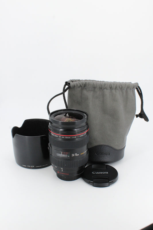 Objectif Canon EF 24-70mm f/2.8 L USM (occasion)