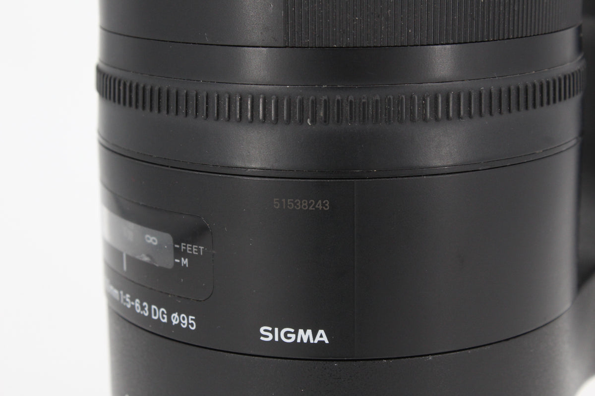 Sigma 150-600mm f/5-6.3 DG OS HSM Contemporary - Monture Nikon (occasion)