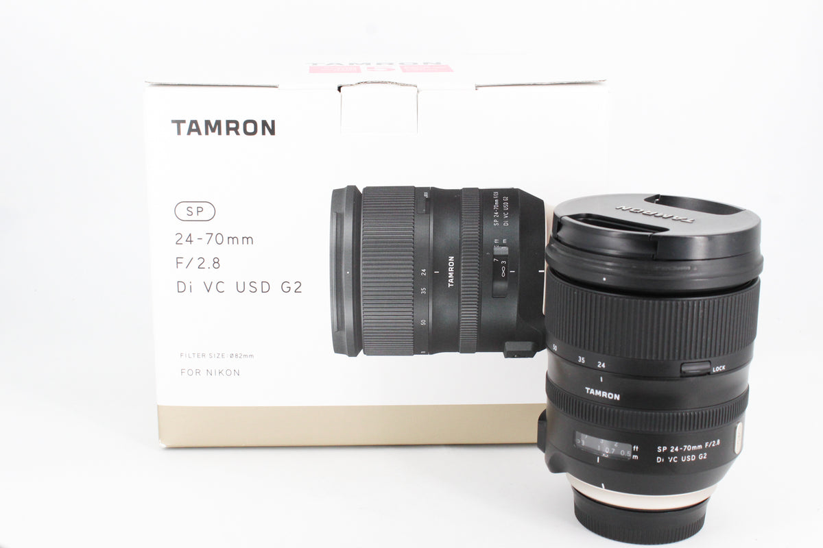 Tamron SP 24-70mm f/2.8 Di VC USD G2 - Monture Nikon (occasion)