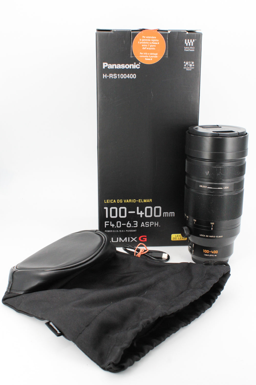 Objectif Panasonic Leica Vario-Elmar 100-400mm f/4,0-6,3 Asph Lumix (occasion)
