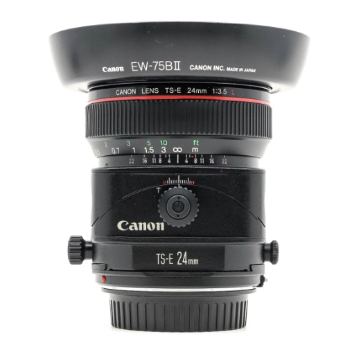 Objectif Canon TS-E 24mm f/3.5L (location)